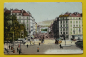 Preview: Ansichtskarte AK Genf / Mont Blanc Strasse / 1909 / Hotel Suisse – Straßenbahn – Gebäude – Architektur